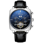 2021AILANG famous brand watch montre automatique luxe chronograph Square Large Dial Watch Hollow Waterproof mens fashion watches