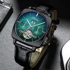 2021AILANG famous brand watch montre automatique luxe chronograph Square Large Dial Watch Hollow Waterproof mens fashion watches
