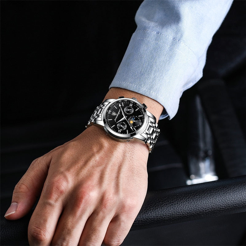 2022 Mens Watches Top Brand Luxury Quartz Watch Men Fashion Luminous Army Waterproof Men Wrist Watch Relogio Masculino 1010G