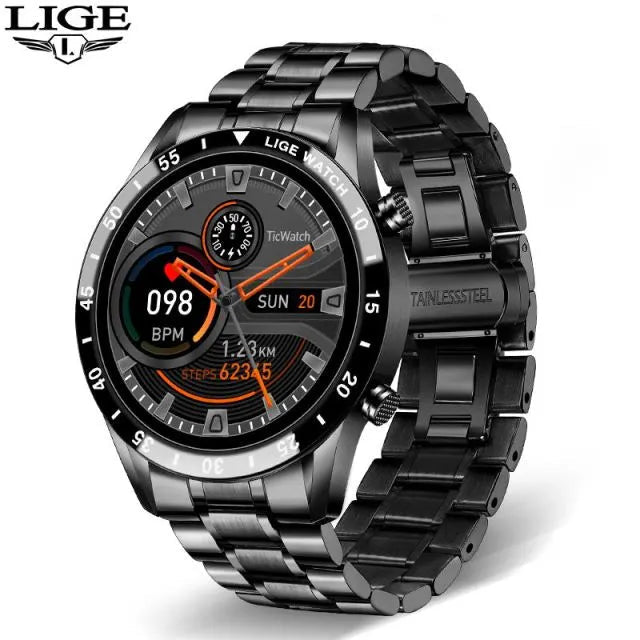 Hudlot - Bluetooth Call Blood Pressure Heart Rate Monitoring Multifunctional Sports Smartwatch