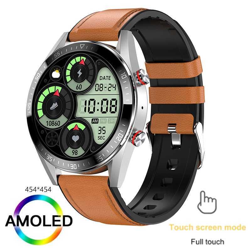 454*454 HD Screen Smart Watch Always Display The Time Bluetooth Call Sports Smart Watch Local Music Smartwatch For Mens Android 