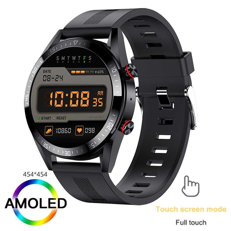454*454 HD Screen Smart Watch Always Display The Time Bluetooth Call Sports Smart Watch Local Music Smartwatch For Mens Android 