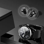 2 In 1 Smart Watch With TWS Earbuds Smartwatch  (Grey Strap, Regular)