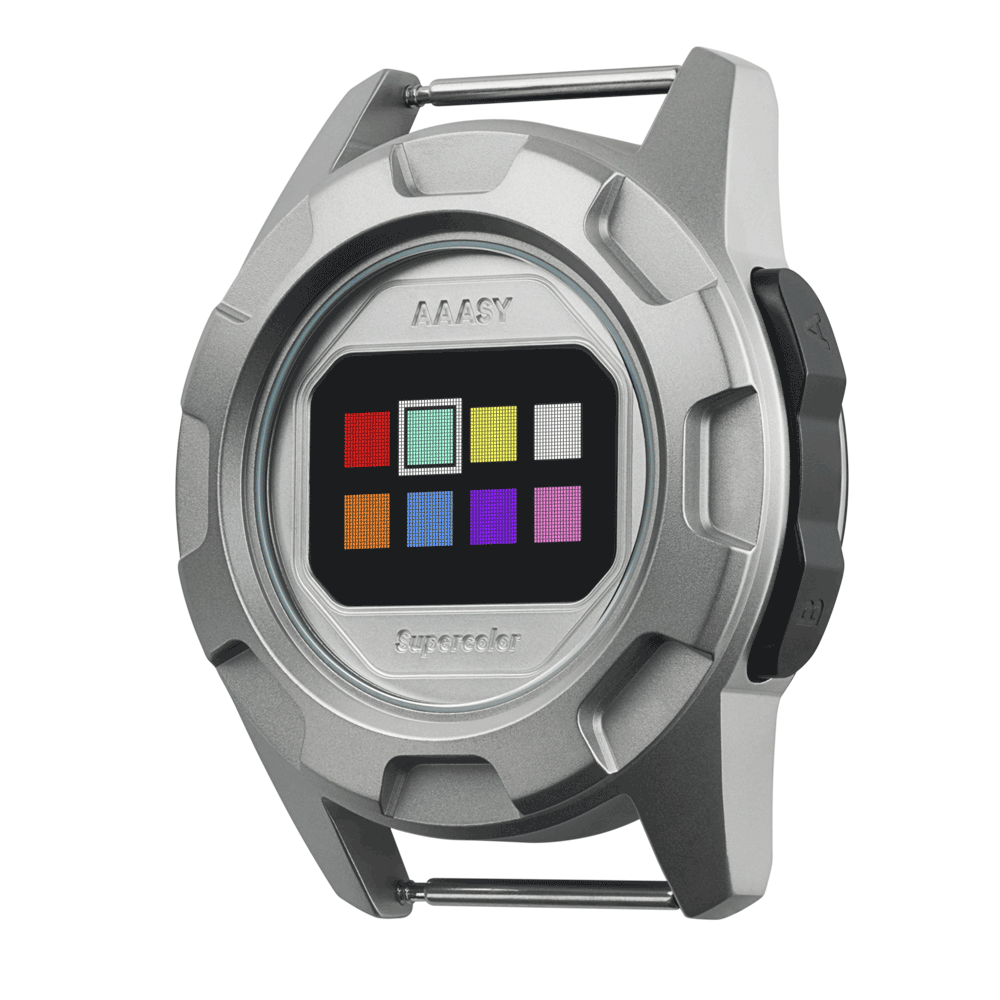 AAASY Supercolor Digital Silver