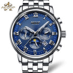1963 PILOT WATCH FULLY AUTOMATIC MECHANICAL AVIATION MULTI-FUNCTION DISPLAY BUSINESS LUXURY BRAND MEN WATCH TOP MILITARY WATCHES