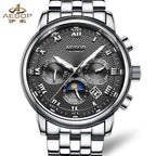 1963 PILOT WATCH FULLY AUTOMATIC MECHANICAL AVIATION MULTI-FUNCTION DISPLAY BUSINESS LUXURY BRAND MEN WATCH TOP MILITARY WATCHES