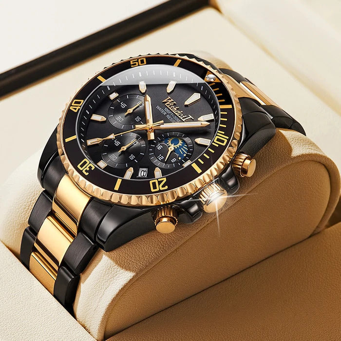 BIG DADDY BLACK BRACELET MEN'S WATCH