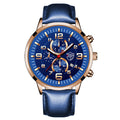 2022 Fashion Mens Sports Watches Men Luxury Stainless Steel Quartz Wrist Watch Luminous Clock Man Business Casual Leather Watch